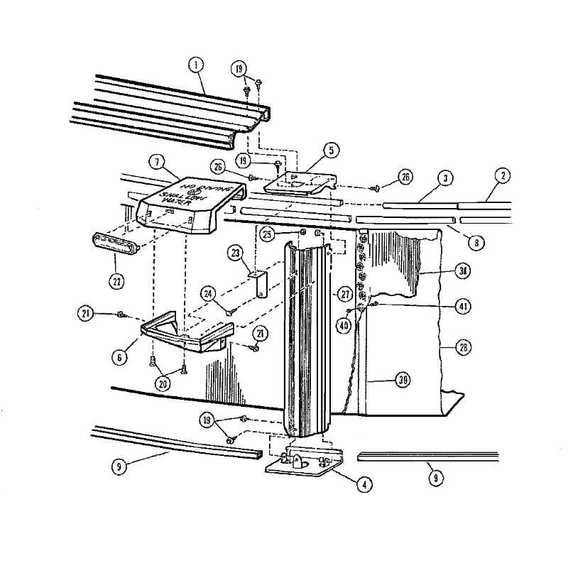 Replacement Parts for Grey Mist Pool