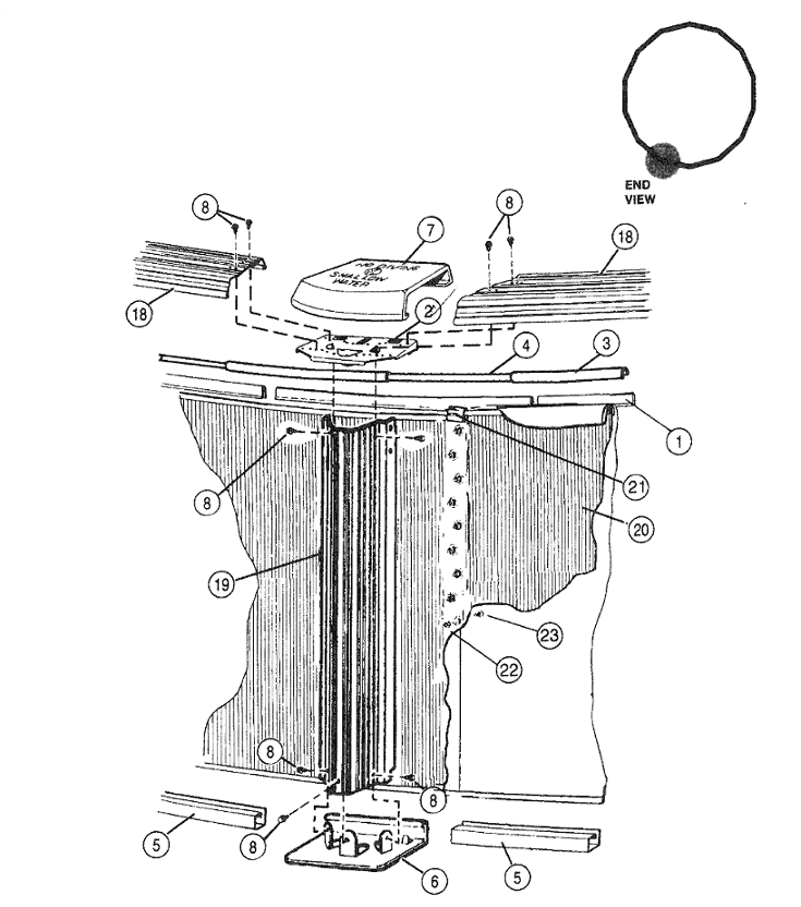 Replacement Parts for Seville Pool