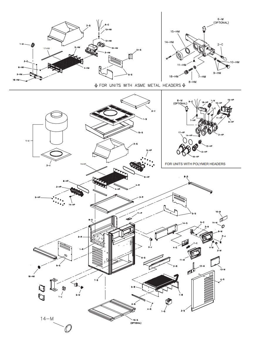 Raypak Heater RP2100 Parts