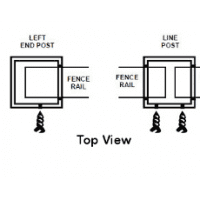 Vinyl Works 36" Pool Fence Replacement Parts