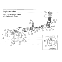 Lomart Ultra Promega Plus Pump with Automatic Timer Parts