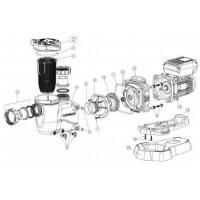 Hayward Max-Flo VS Replacement Parts SP2300VSP