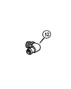 1 1/2" Elbow Hose Adaptor for Embassy V-Series 16" Filter 