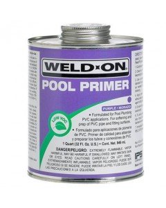 1 Quart Weld-On® Pool Primer - Purple 