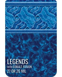 Legends with Cobalt Fusion Inground Pattern Available in 27 and 20 mil