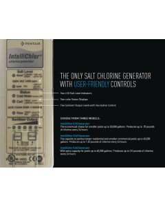 Pentair Replacement Salt Chlorine Generator Cell - IntelliChlor IC20 Cell Only 