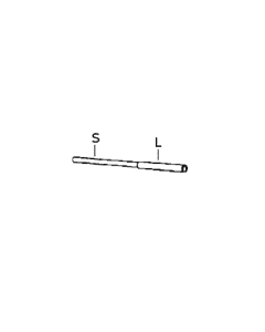 Small Stabilizer Rail - (583-1004) 
