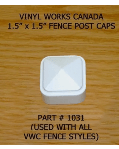 Vinyl Works Fence Post Cap - 1031 