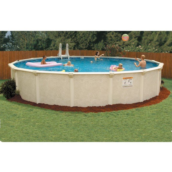 12' x 20'  Oval Century Pool Package  