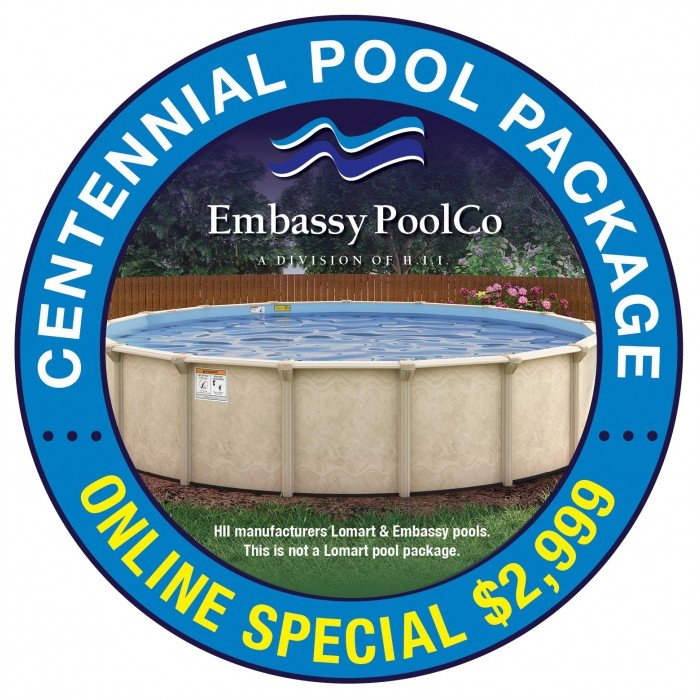24' ROUND CENTENNIAL POOL PACKAGE