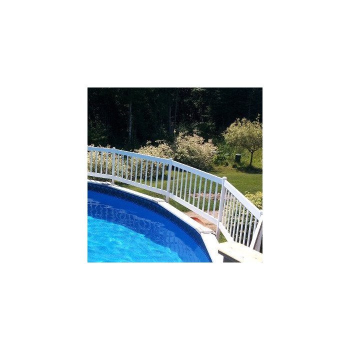 24" Vinyl Works Premium Pool Fence Kits- White