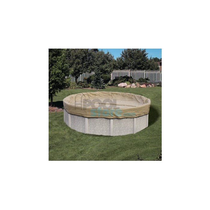 HPI Armor-Kote 20 Year Tan Winter Pool Cover - Oval 
