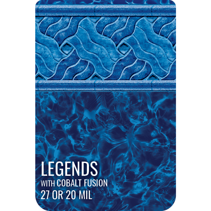 Legends with Cobalt Fusion Inground Pattern Available in 27 and 20 mil