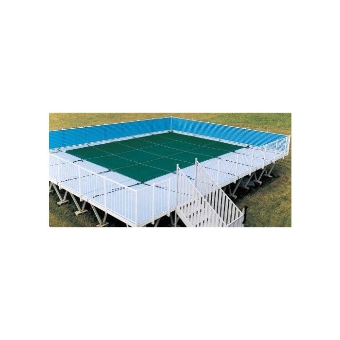 On-Ground Pool Covers - Mesh 12x20 Rectangle