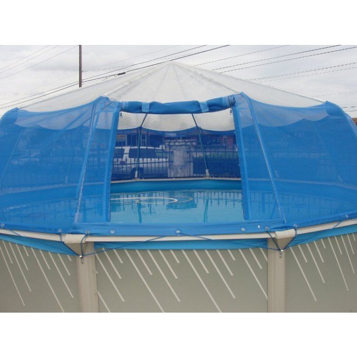 Screen Pool Domes - 15' Round - 10 Panels 