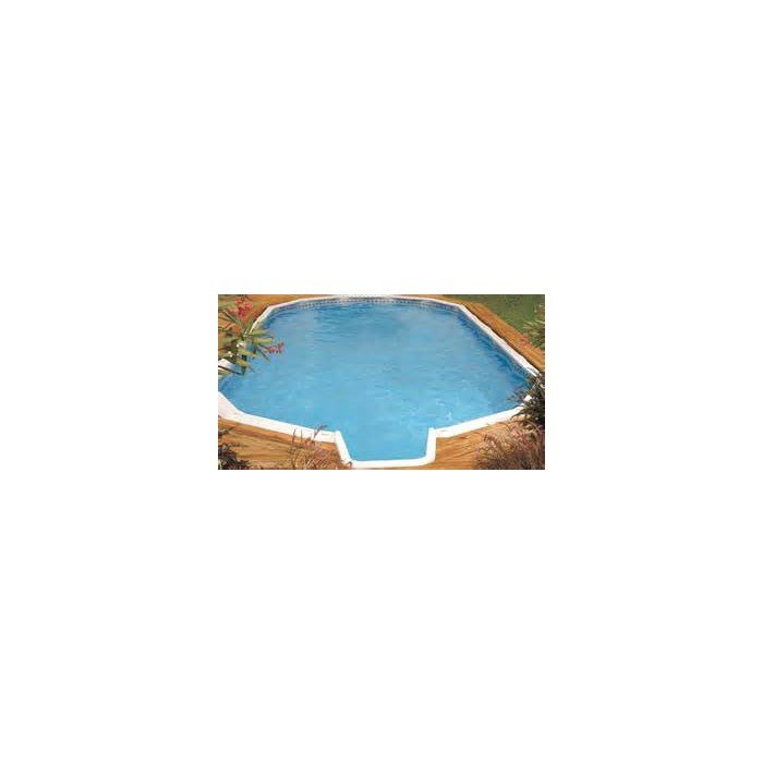 Whispering Wind III Swimming Pool with In-Step Entry System 24' Round 