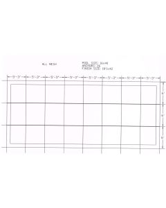 16'x40' Rectangle HPI Yard Guard Mesh 99% Safety 