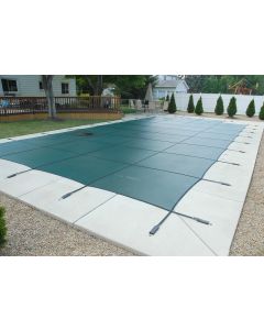 20' x 40'  Rectangle PoolTux Royal Mesh Safety Cover No Step 
