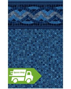 QUICK SHIP - 15x30 Oval 52" wall Carnegie J-Hook/U-Bead 20 gauge liner