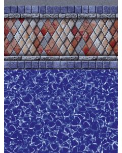 Argyle Slate Inground Pool Liner By Pegasus - 20 & 27 mil 