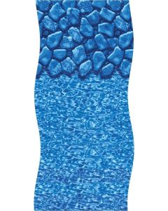 Boulder Swirl J-Hook/U-Bead beaded Oval 