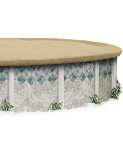 Round Supreme Above Ground Pool Cover - by HII 