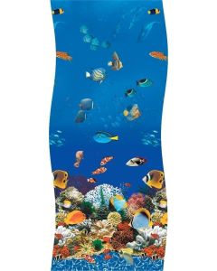 Caribbean Tile J-Hook/U-Bead beaded Oval 