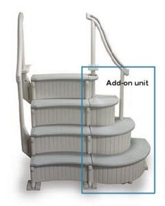 Confer Curve Add-On Piece for CCX-AG & CCX-IG Drop-In Steps 