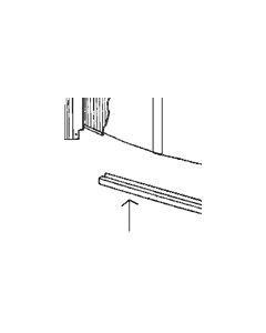 Grey Mist Replacement Bottom Rail 