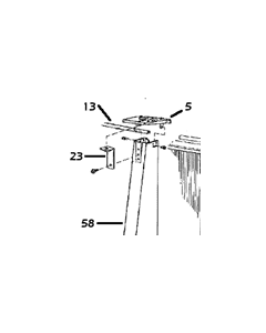 Grey Mist Side Stabilzer Rail 
