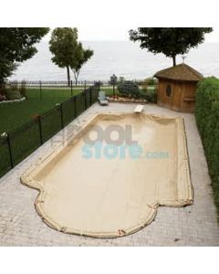 HPI Inground Armor-Kote 20 Year Tan Winter Pool Covers 