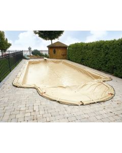 HPI Inground Armor-Kote 20 Year Tan Winter Pool Covers 