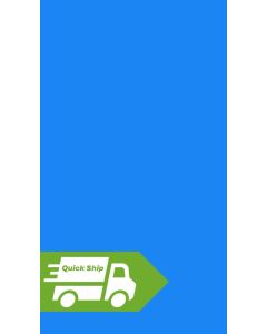 QUICK SHIP - 15x30 Oval 48"/52" wall Blue Overlap 20 gauge liner