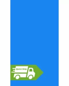 QUICK SHIP - 15x30 Oval 48"/52" wall Blue Overlap 20 gauge liner 