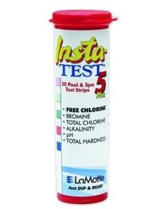 Lamotte Insta-Test 5 Plus Pool & Spa Test Strips - 2977 