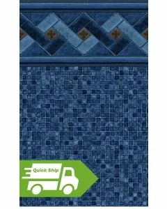 QUICK SHIP - 12X24 Oval 52" wall Mountain J-Hook/Unibead 