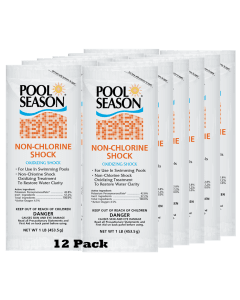 Pool Season Non-Chlorine Shock Oxidizer - 12 Pack  
