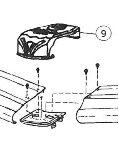 7" TOP CONNECTOR - TUNDRA - 340-2644   