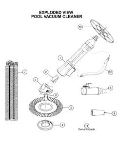 Pool Vacuum Hoses for Embassy Patriot  - Pack of 10 