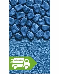QUICK SHIP - 15x24 Oval 52" wall Rockport J-Hook/U-Bead beaded 20 gauge liner 