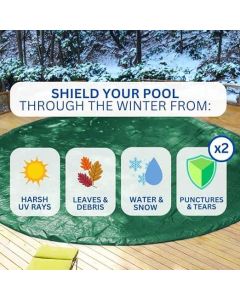 Swimline RipStopper Winter Cover - Round 