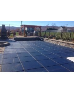 16x32 GLI Secur-A-Pool™ Rectangle with 4' Radius Corners   