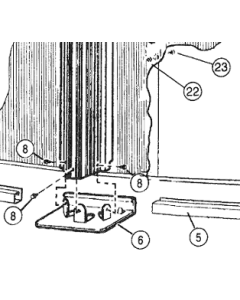 Seville Replacement Bottom Rail 