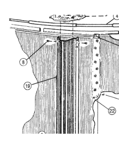 5" VERTICAL 48" - 580-1945 