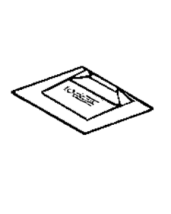 Skimmer Lid w/Decal - GRAY 1121-1467 obsolete use replacement - 1121-1506 