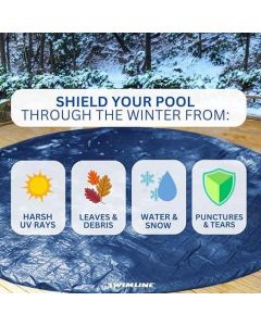 Super Guard Winter Pool Cover - Oval 