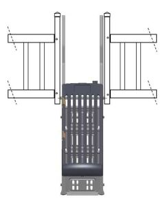 FENCE TO LADDER CONNECTOR KIT FOR 24″ 