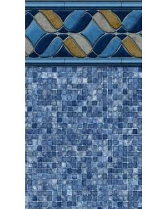 Wave Crest Inground Pool Liner By Pegasus - 20 & 27 mil. 