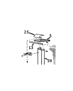 Whispering Wind Two Stabilizer Bracket (800 Series Oval Only)