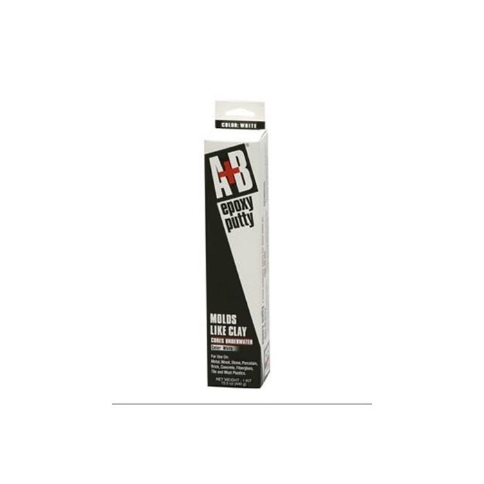 Black A+B Epoxy Putty 14 oz kit 